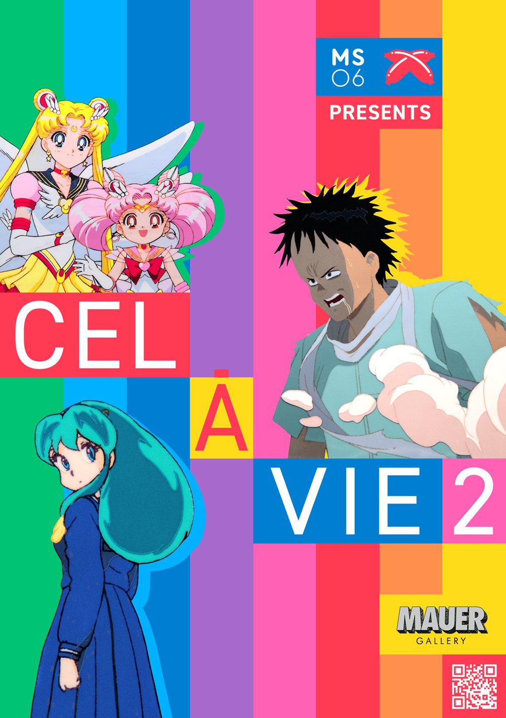 Original Japanese animation art at Mauer Gallery