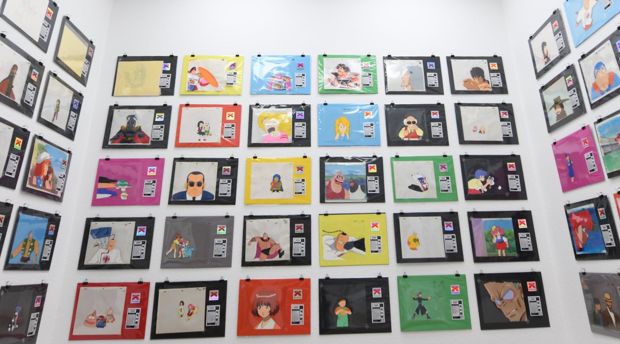 Original Japanese animation art at Mauer Gallery