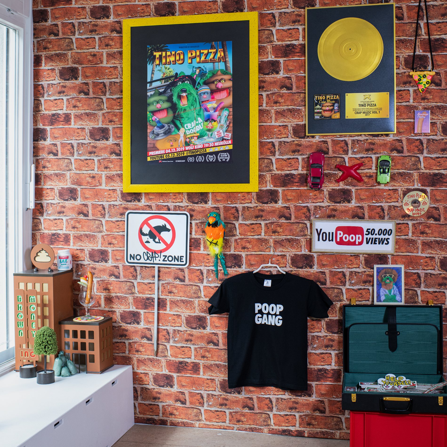 Tino Pizza / Carte Blanche exhibition documentation