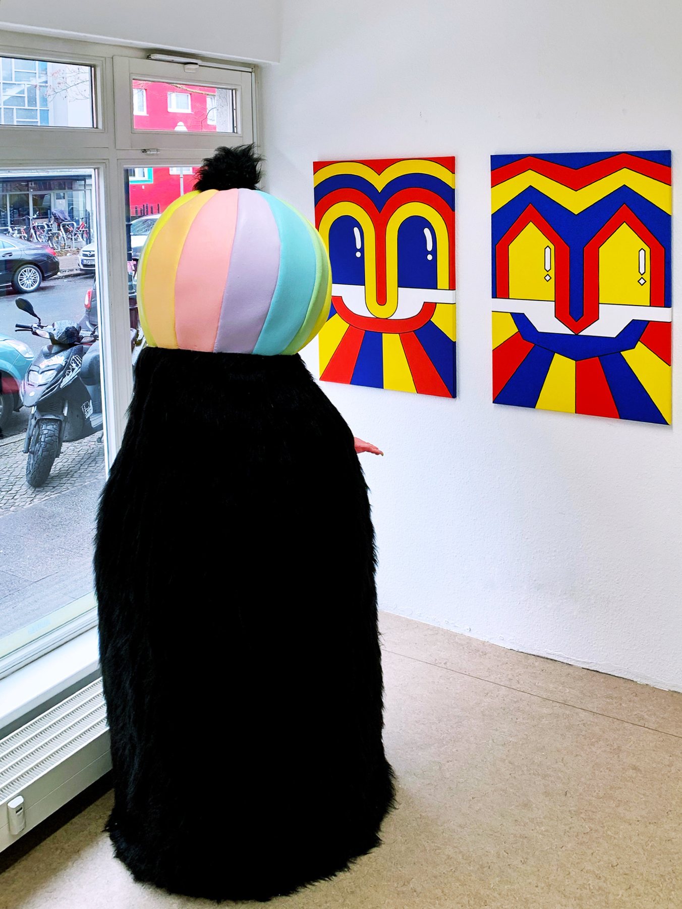 Julia Gaudard / Zusammen II exhibition documentation