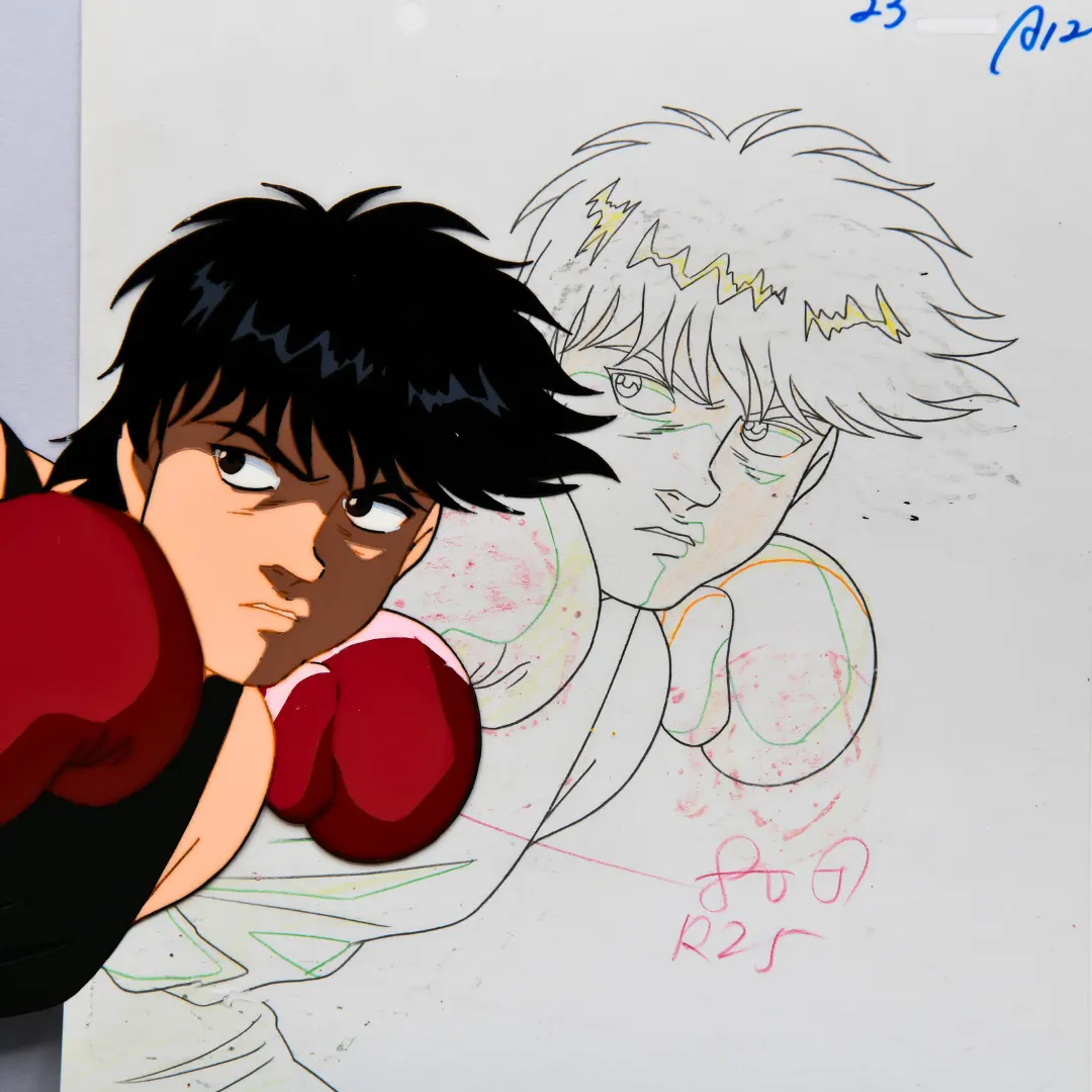Recent sports animation cel and drawing from the Mauer Gallery collection