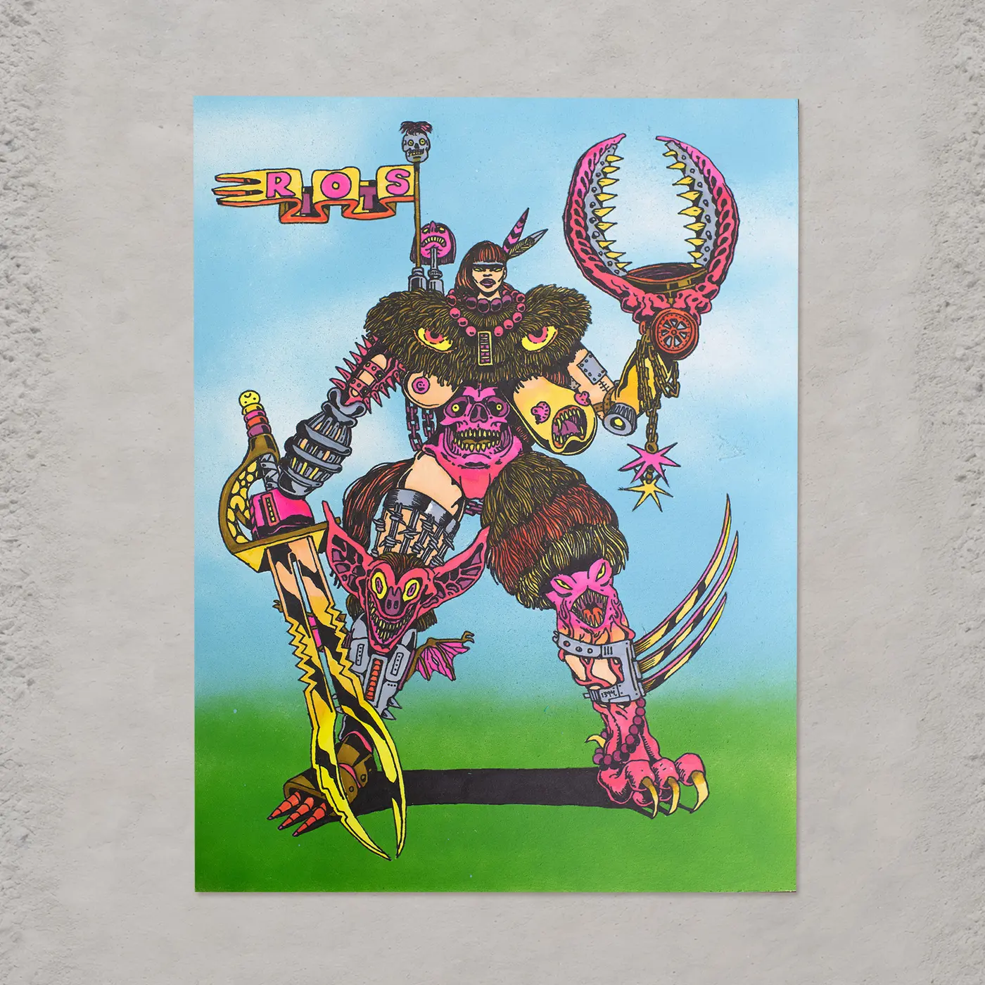 RIOT 1394 / Warriors at Mauer Gallery Berlin