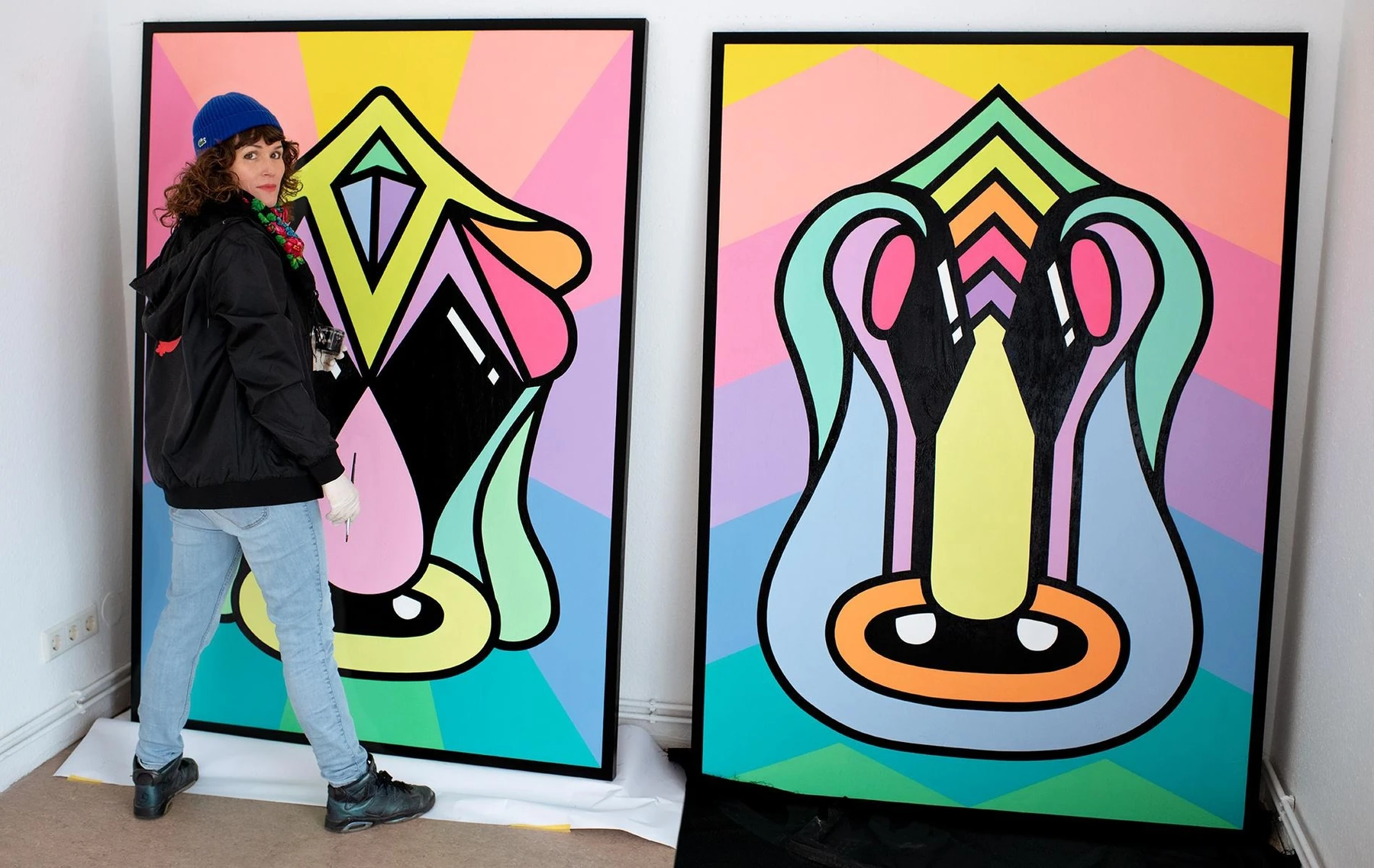 Julia Gaudard with works from Zusammen II