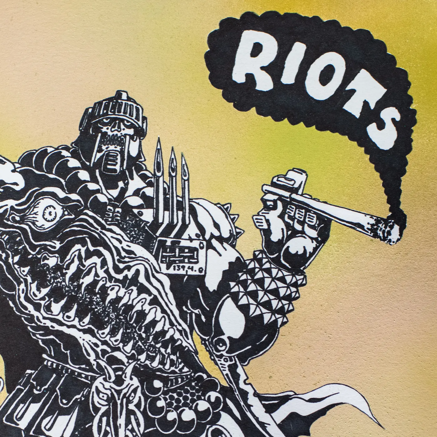 RIOT 1394 Critical Mass artwork
