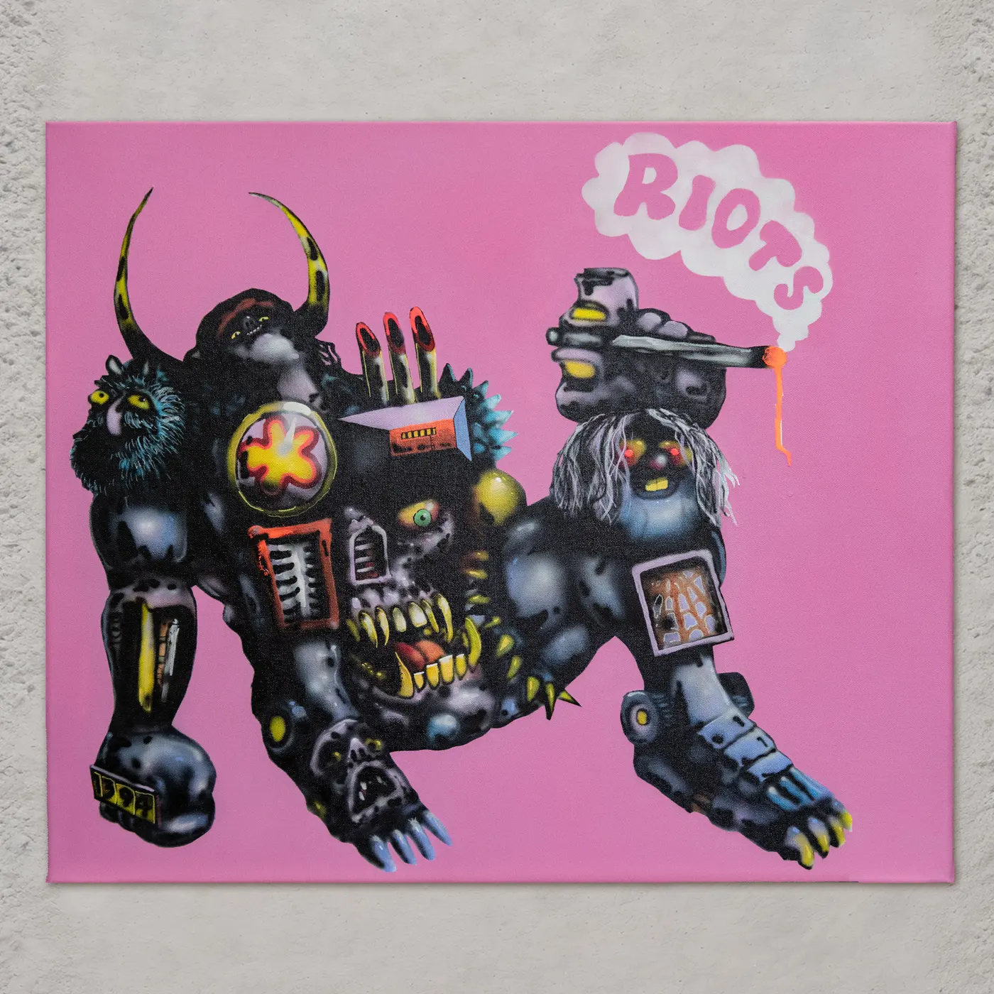 RIOT 1394 No Stress artwork