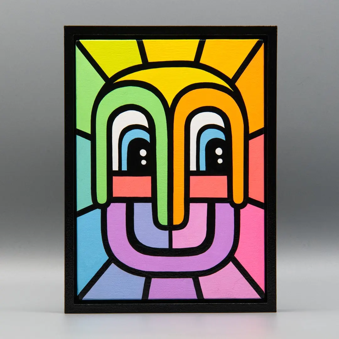 Contemporary artwork presented at Mauer Gallery