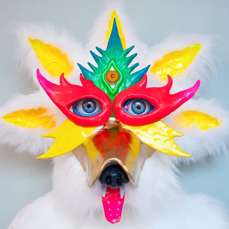 Sculptural work from The World of Kaluk at Mauer Gallery