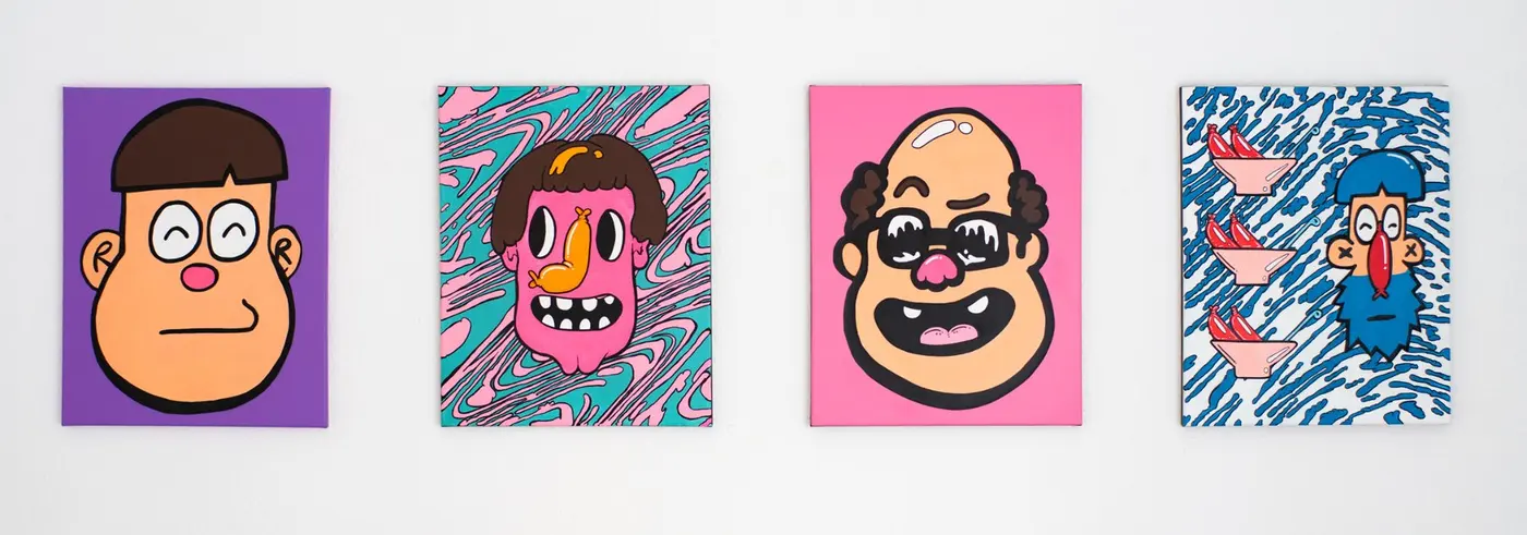 Benoit Créac’h character works and fine art prints at Mauer Gallery