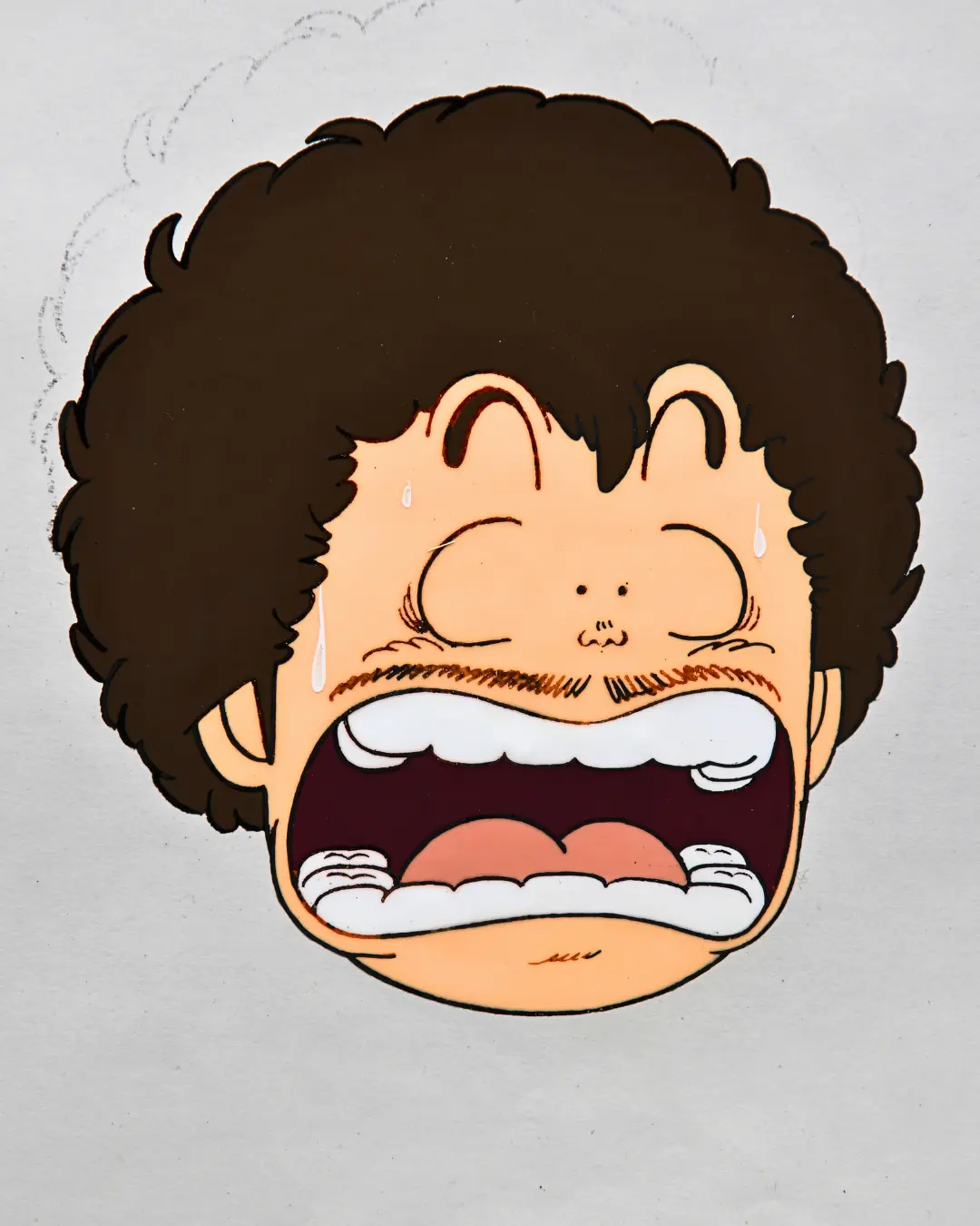 Recent character cel detail from the Mauer Gallery collection