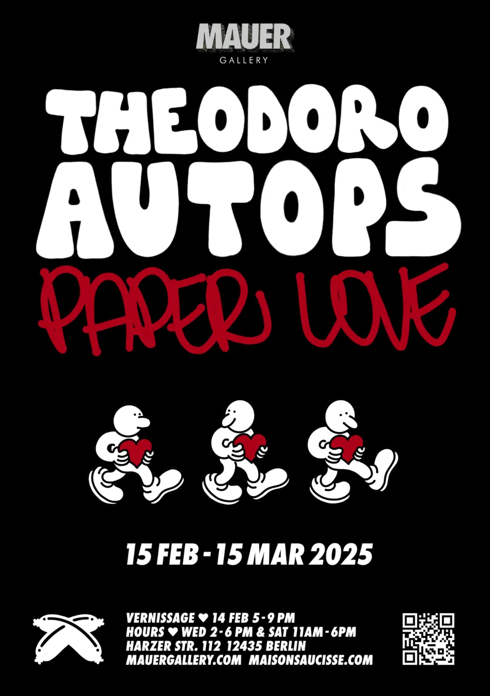 Theodoro Autops / Paper Love at Mauer Gallery Berlin