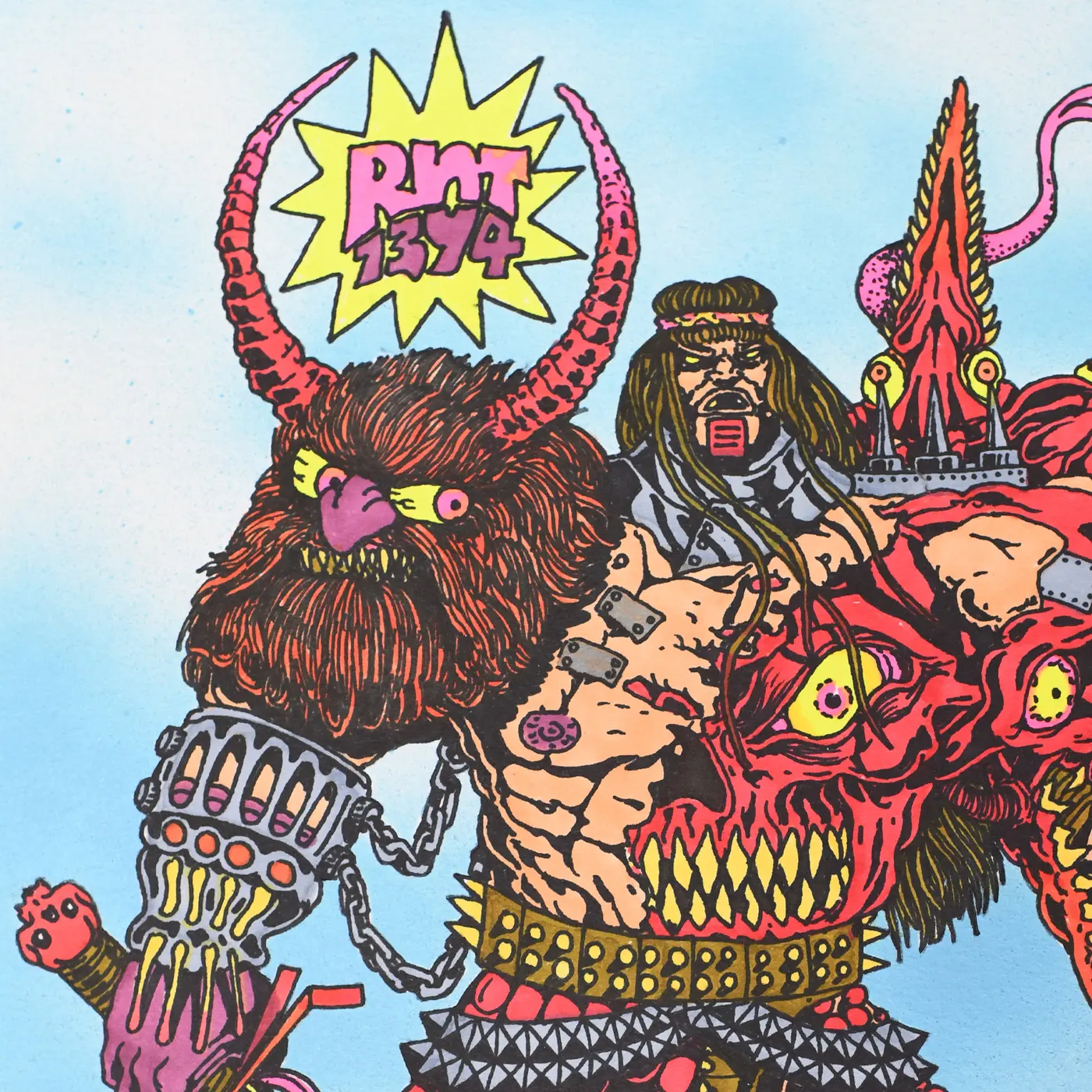 RIOT 1394 character detail from Warriors