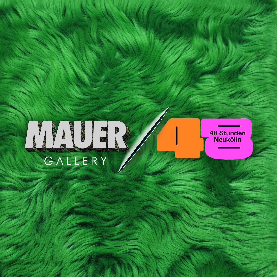 Mauer Gallery and 48 Stunden Neukölln graphic in the Tino Pizza world